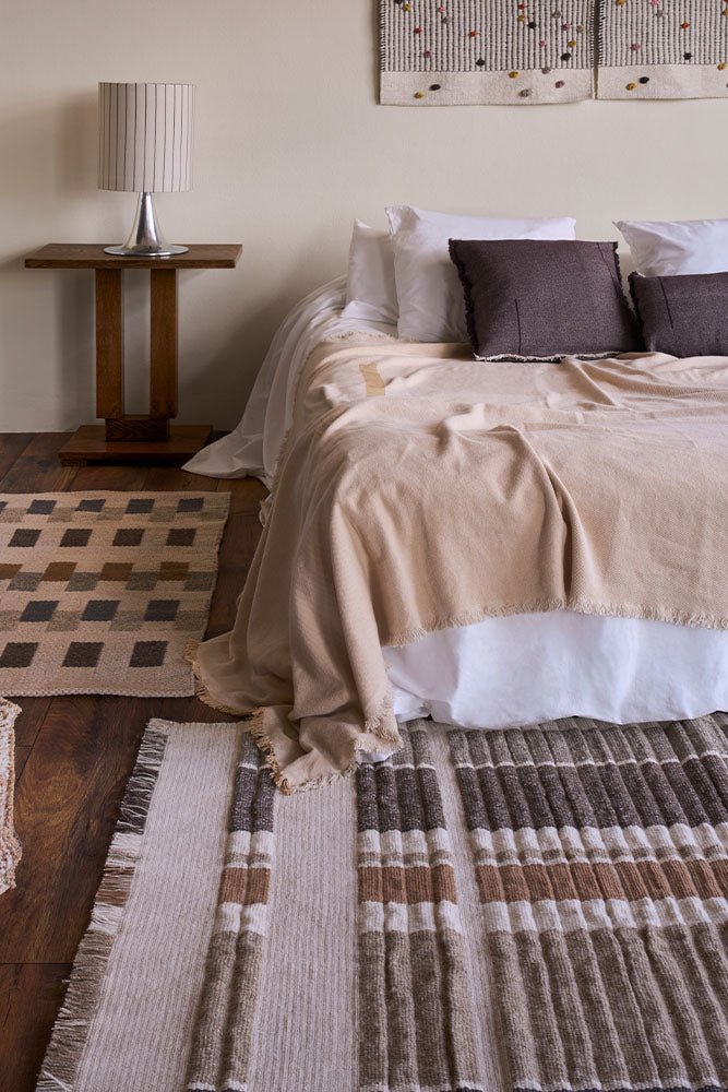 Tapete Handloom Columns Natural 140 x 200 cm