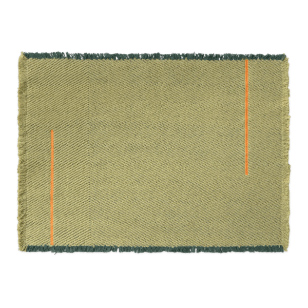 Kit com 2 Jogos Americanos Vertical Matcha 38 x 50 cm