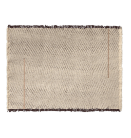 Kit com 2 Jogos Americanos Vertical Natural 38 x 50 cm