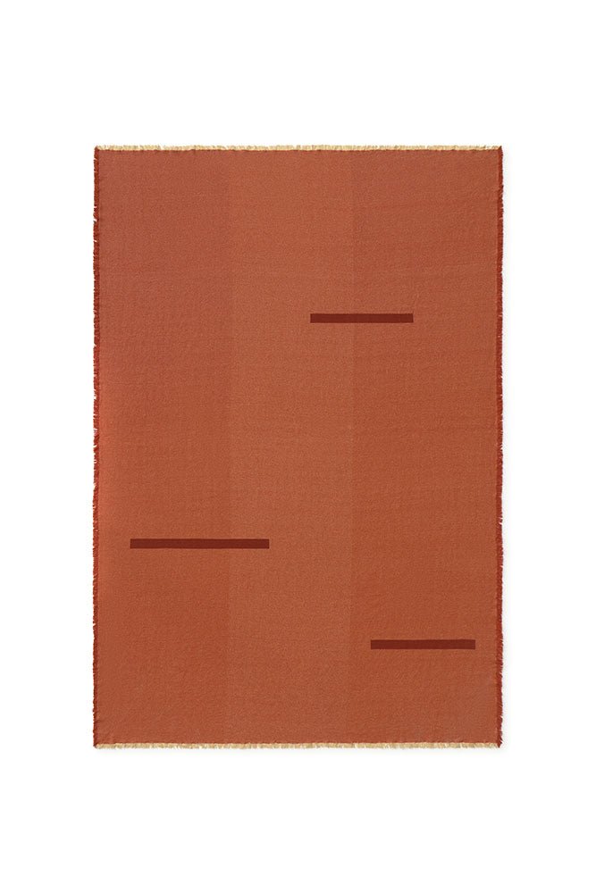 Toalha de Mesa Vertical Terracota 170 x 250 cm