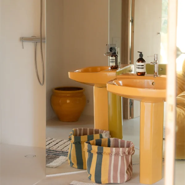 Cesto Alto Terrazzo 35 x 35 cm