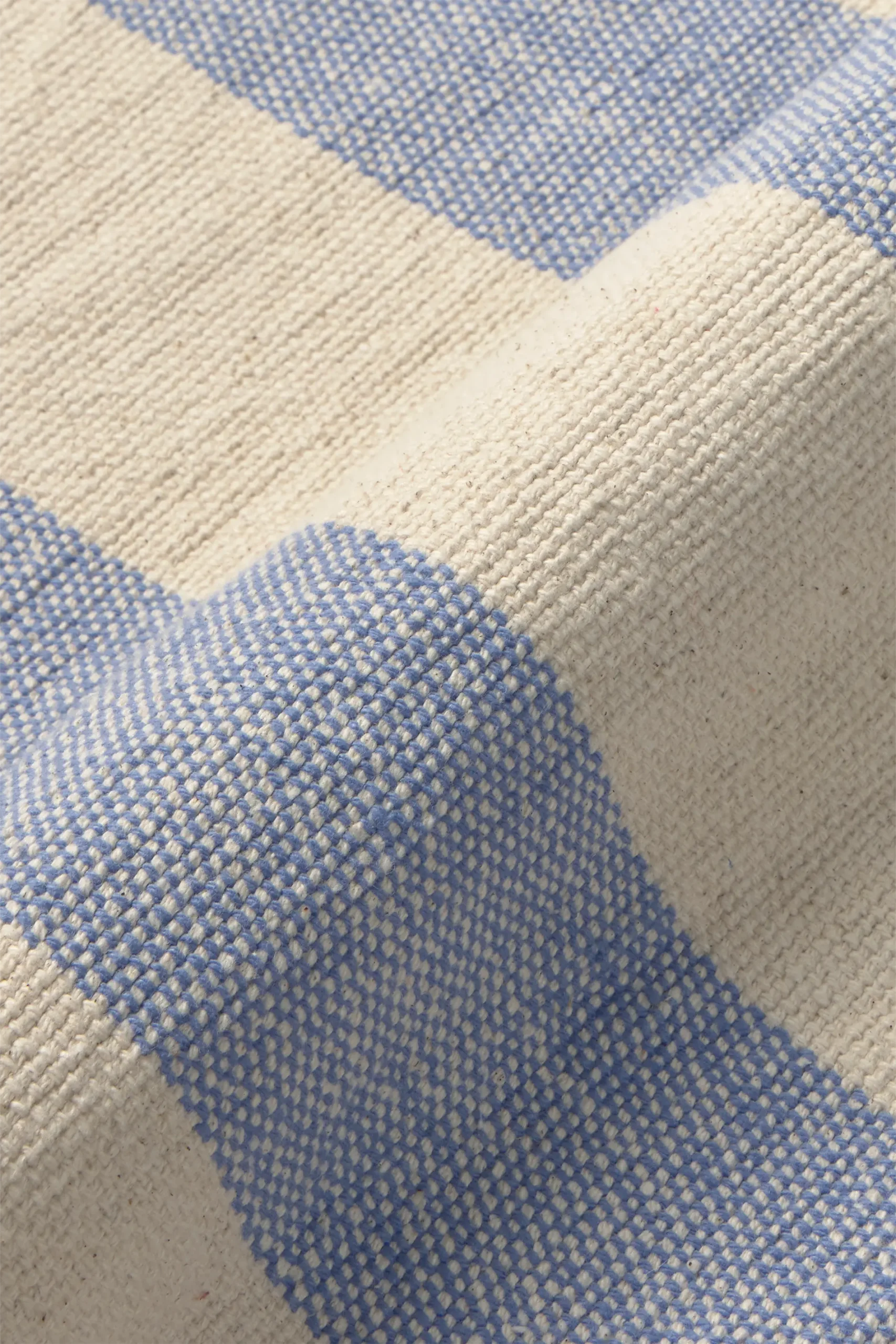 Kit com 2 Jogos Americanos Handloom com Bolso Azul 38 x 54 cm