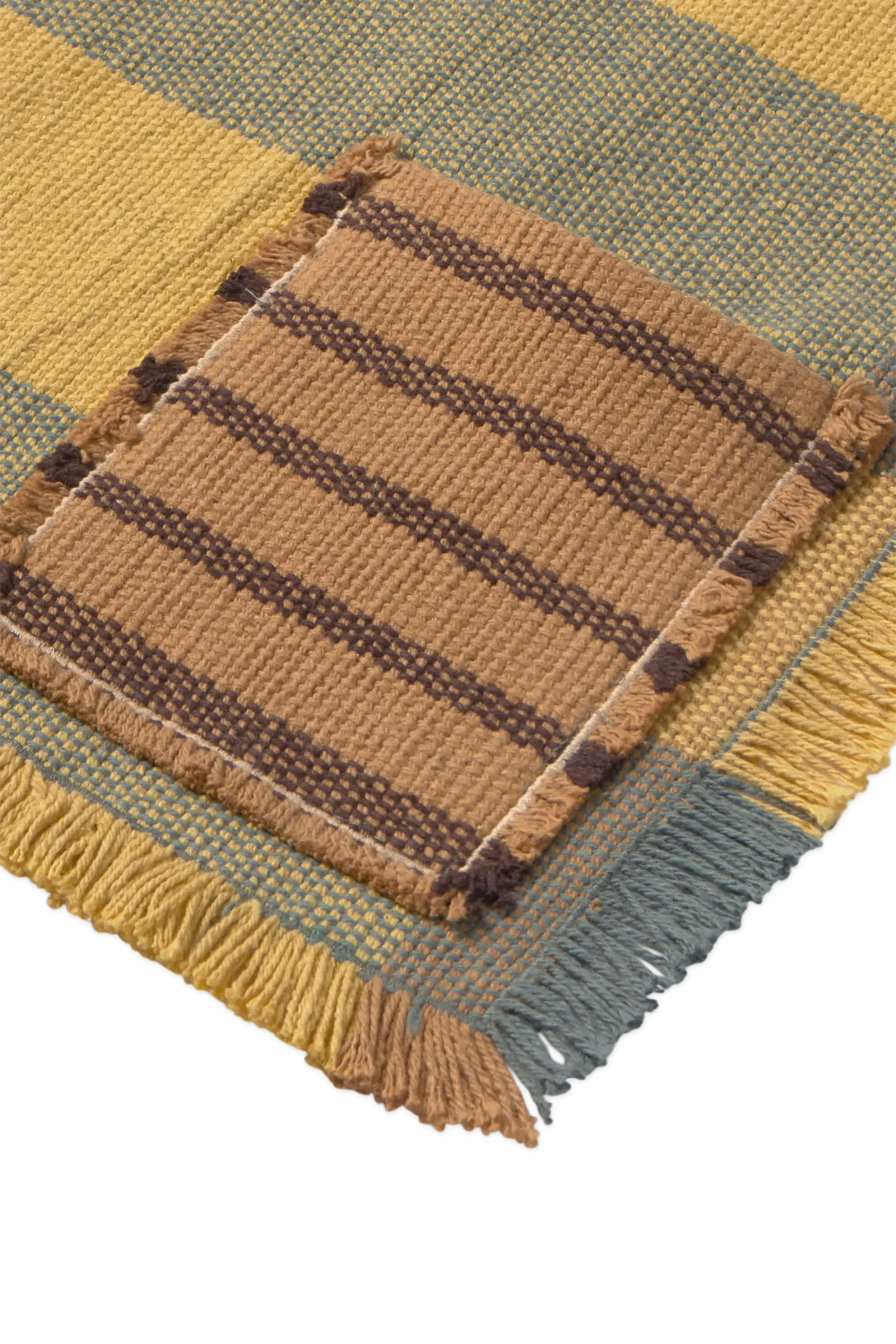 Kit com 2 Jogos Americanos Handloom com Bolso Terrazzo 38 x 54 cm