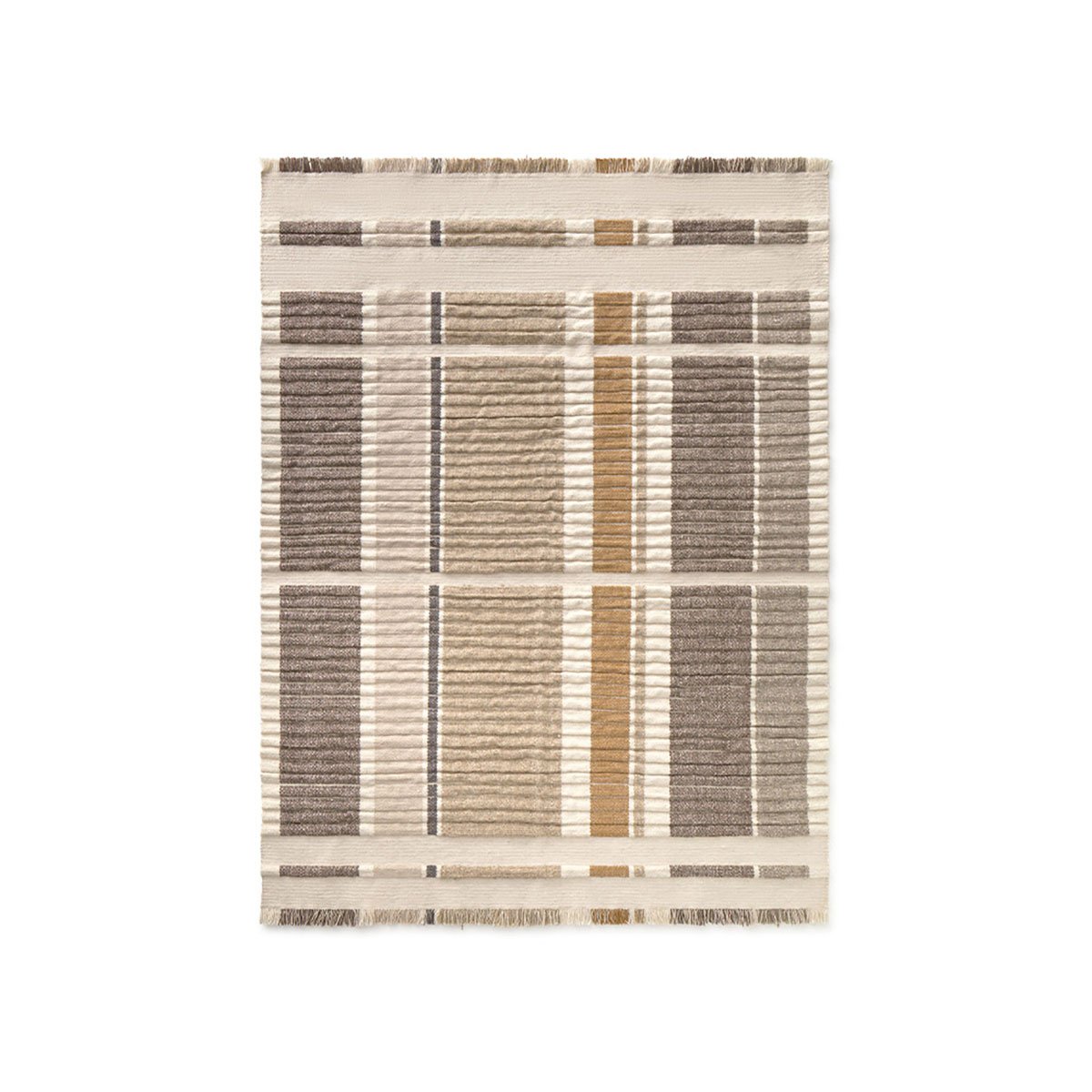 Tapete Handloom Columns Natural 140 x 200 cm