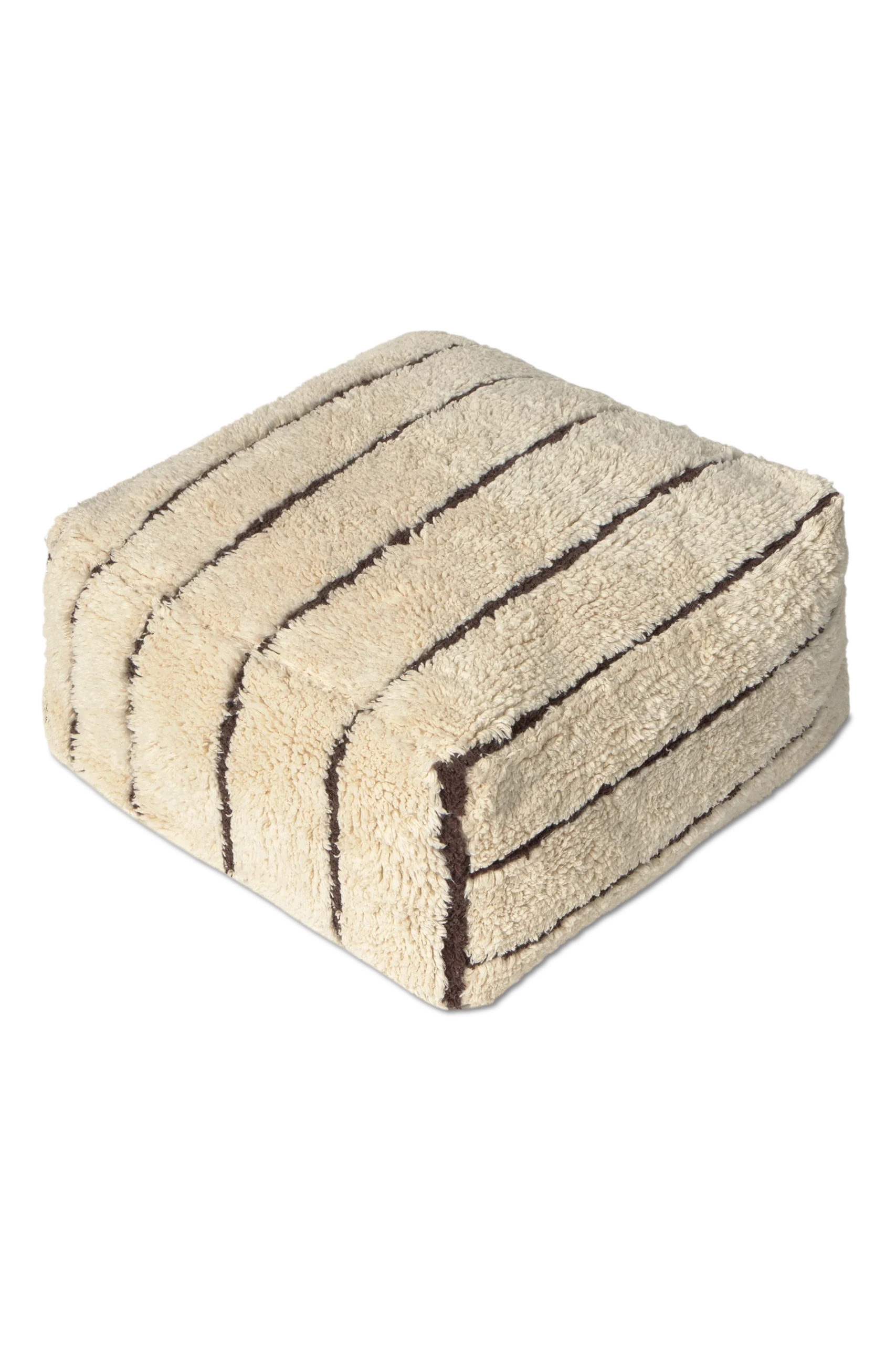 Puff Lines Natural 45 x 45 x 22 cm