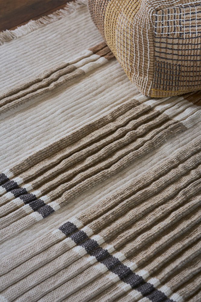 Tapete Handloom Columns Natural 140 x 200 cm