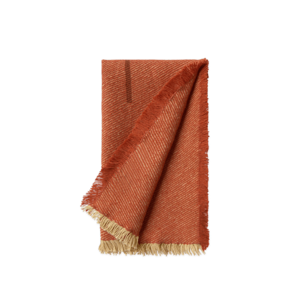 Kit com 4 Guardanapos Vertical Terracota 45 x 45 cm