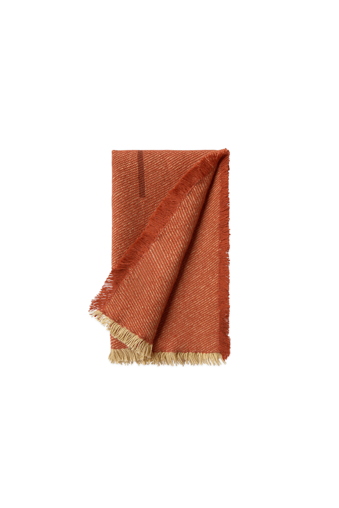 Kit com 4 Guardanapos Vertical Terracota 45 x 45 cm