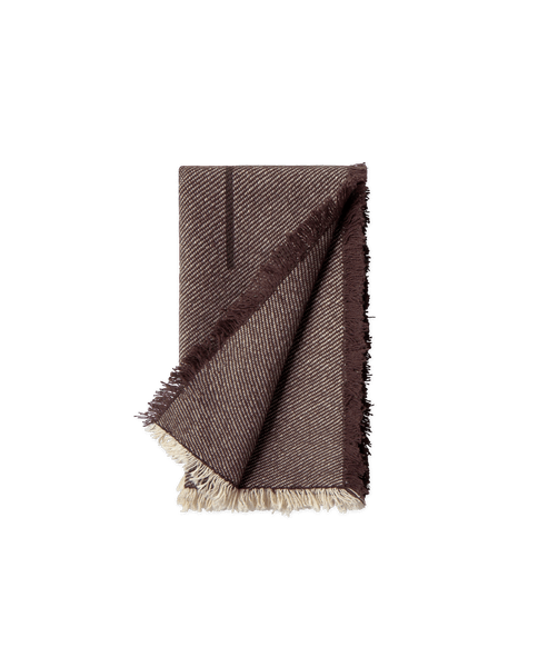 Kit com 4 Guardanapos Vertical Café 45 x 45 cm