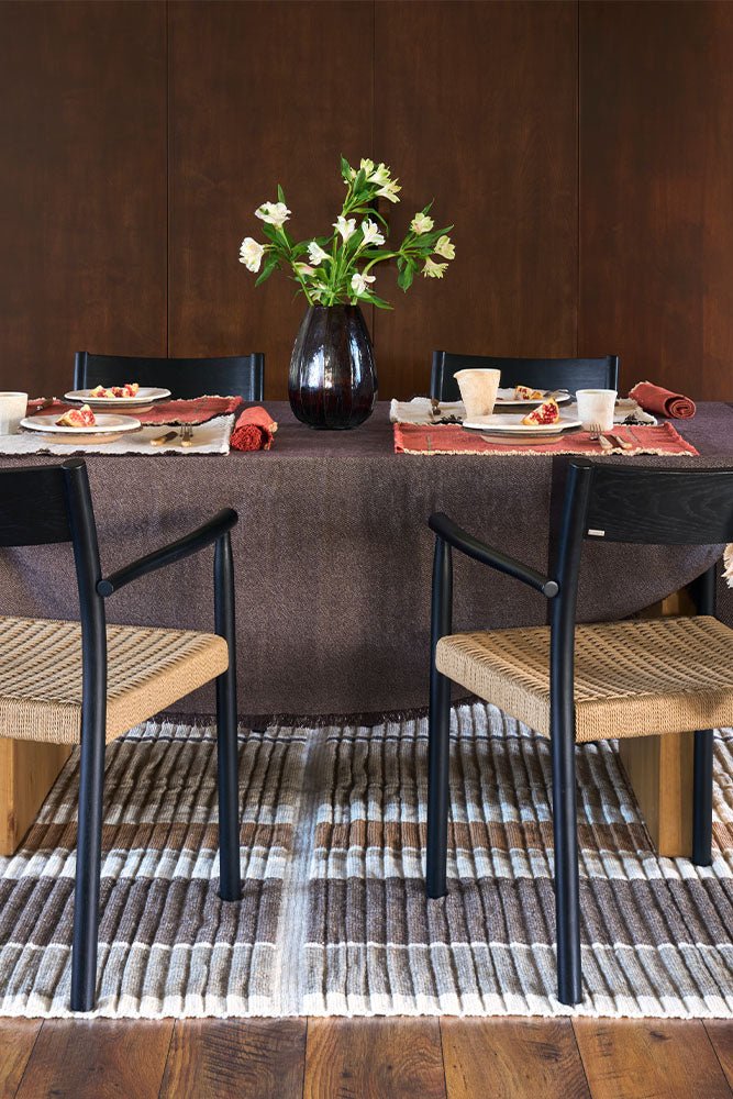 Toalha de Mesa Vertical Café 170 x 250 cm